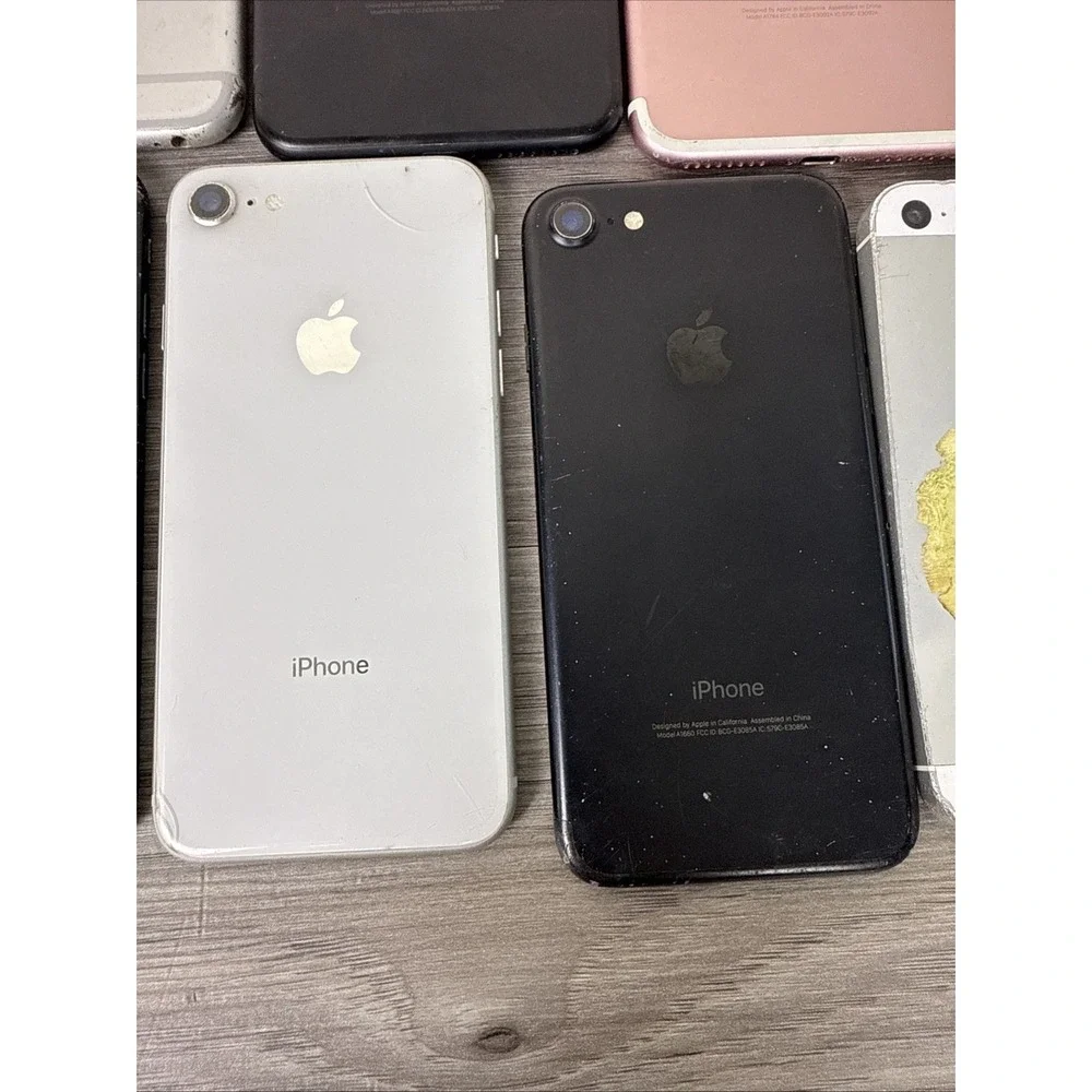 Lot Of 17 Genuine iPhones For Parts From iPhone 5‎ And Up